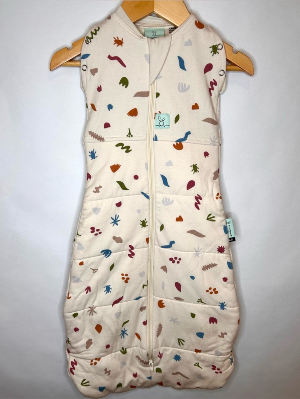 ergoPouch Sleep Sack 3–6M (Size 00) | Organic Cotton Sleep Bag Neutral